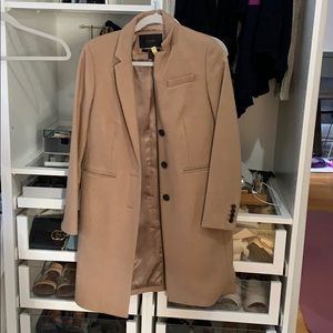 J.Crew wool camel Regent coat